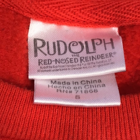 Small Happy Holidays red sweater - Picture 4 of 5